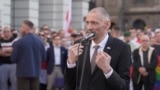"Я буду ломать этот режим". В Варшаве прошла встреча Сергея Тихановского с беларусами